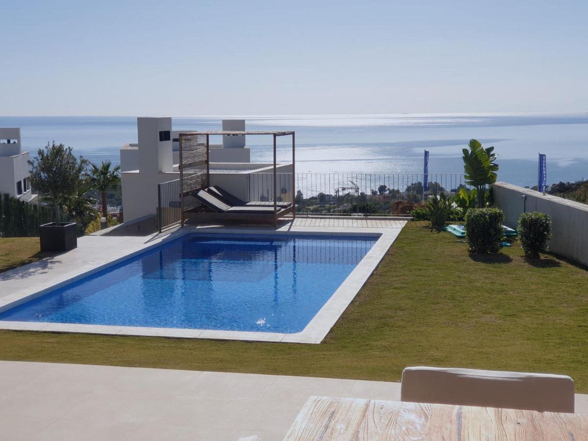 2260-Luxury Villa With Private Pool And Seaview Manilva Exterior foto