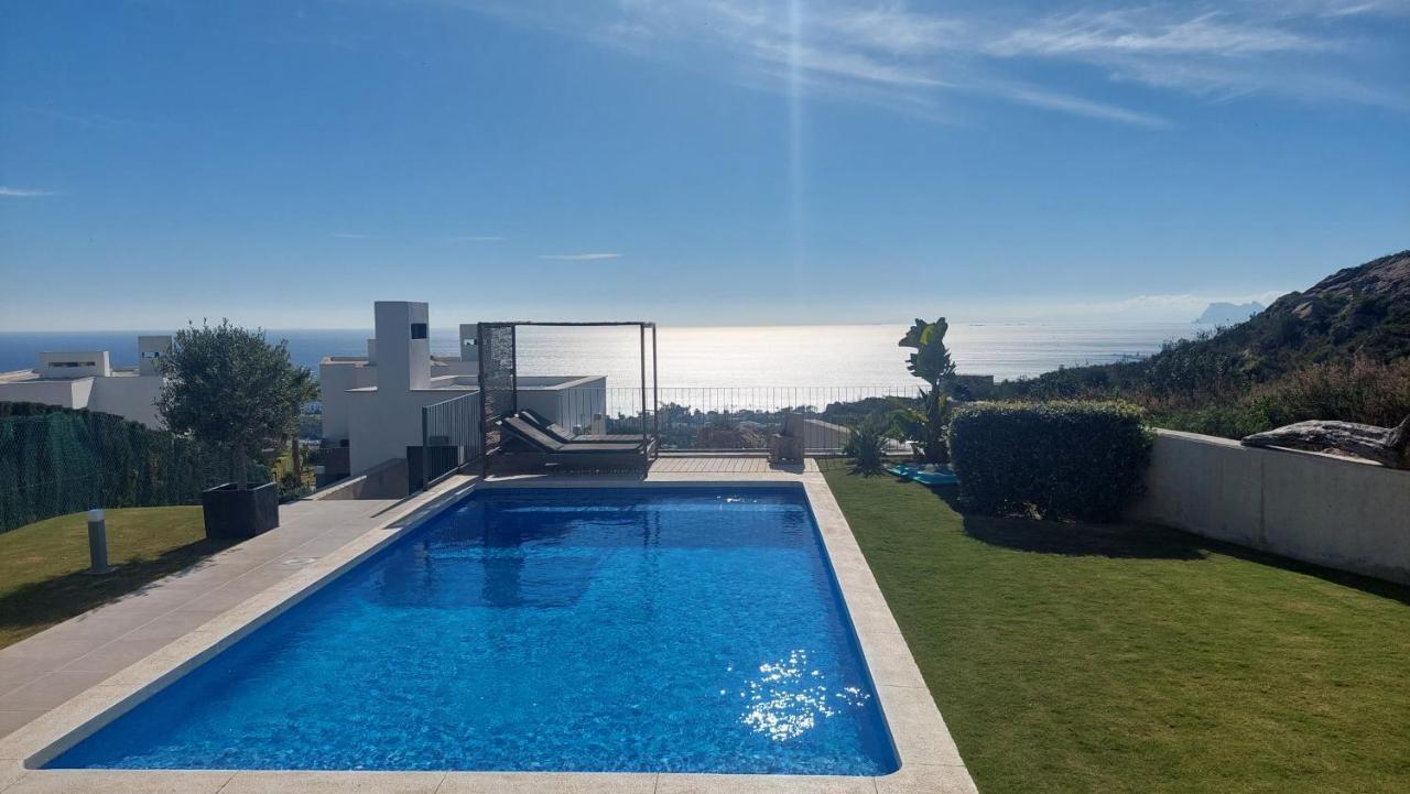 2260-Luxury Villa With Private Pool And Seaview Manilva Exterior foto