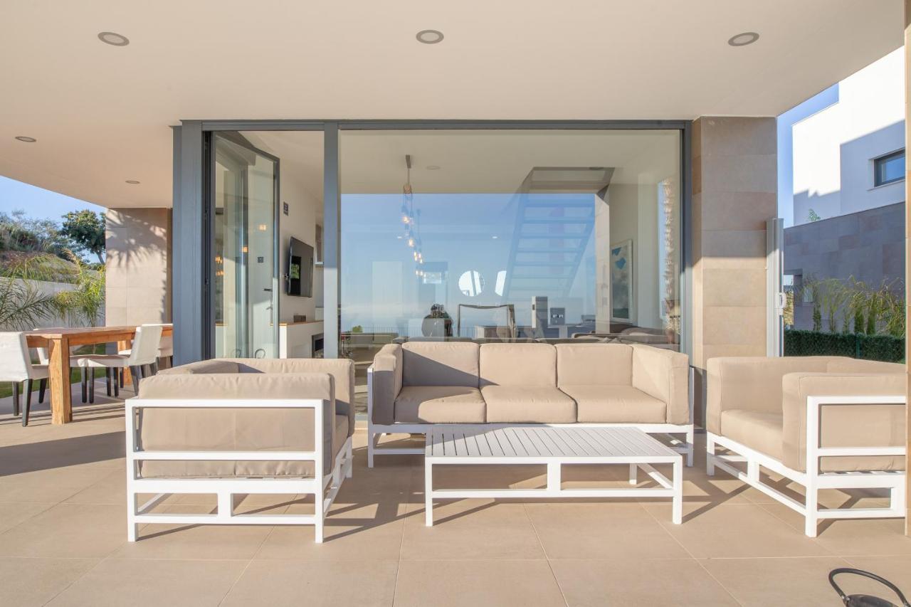2260-Luxury Villa With Private Pool And Seaview Manilva Exterior foto
