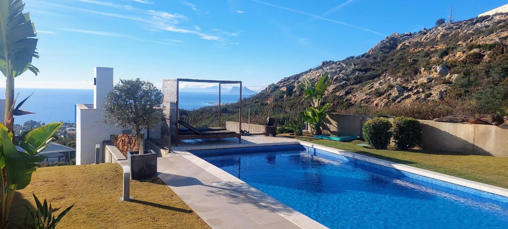 2260-Luxury Villa With Private Pool And Seaview Manilva Exterior foto